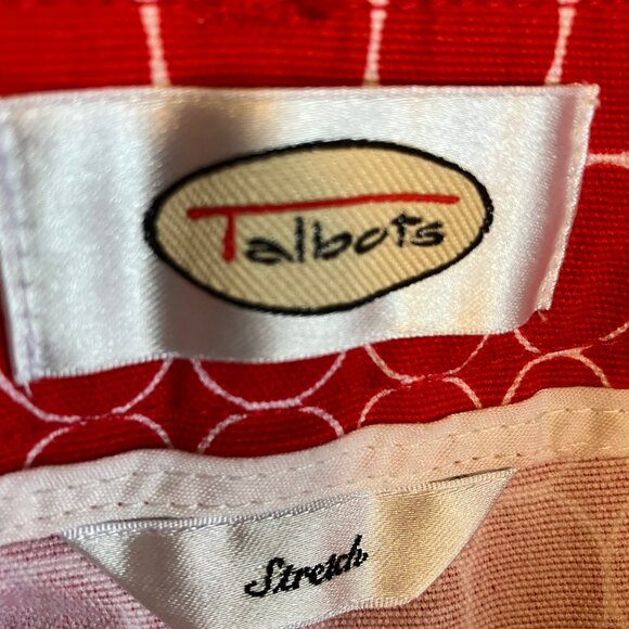 EUC Talbots Flat Front Pants Size:  4 - Picture 5 of 7